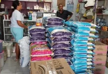 Harga Beras di Pasar Melonguane Mulai Naik
