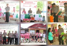 Berbagi Kasih jelang Hari Bhayangkara ke-80, Polres Talaud Sambangi Panti Asuhan