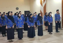 Kakan Kemenag Talaud Hadiri Pelantikan Pejabat  Fungsional