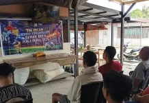 Babinsa Koramil Kabaruan Gelar Nobar Piala Dunia 2026 Bersama Warga Desa Taduna