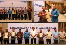 Srijanti Lagonah Hadiri Rangkaian Kegiatan BPN Sulut