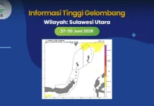BMKG: Peringatkan Gelombang Sedang di Perairan Utara Talaud