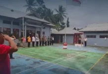 Peringati Harganas ke-33, Lapas Kelas III Lirung Gelar Upacara