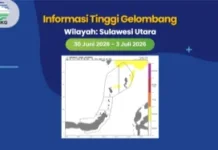 BMKG Imbau Waspada Gelombang Sedang Perairan Sangihe Talaud