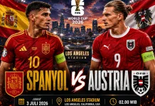 Prediksi Spanyol vs Austria Babak 32 Besar Piala Dunia 2026