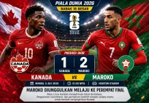 Prediksi Skor: Kanada vs Maroko Babak 16 Besar Piala Dunia 2026