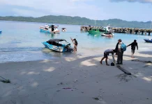 Speedboat Trnsportasi Umum Masyarakat Kepulauan Talaud