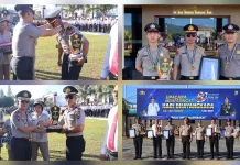 Tiga Personel Polres Talaud Raih Penghargaan Juara Cerdas Cermat di Polda Sulut