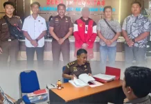 Kejaksaan Negeri Kepulauan Talaud Terima Tersangka AA