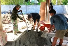 Babinsa Koramil 1312-03/Beo Dukung Pembentukan Koperasi Merah Putih