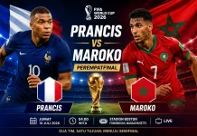 Prancis Dijagokan Hadapi Maroko pada Perempat Final Piala Dunia 2026