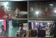 Polsek Kabaruan Gelar Patroli Presisi, Pastikan Kamtibmas Kondusif