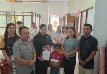 Wakil Bupati Talaud Serahkan Bantuan Kemensos RI kepada 85 Penerima Manfaat