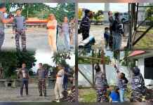 Komandan Lanal Melonguane Tinjau Posal Talaud dan Desa Lobbo