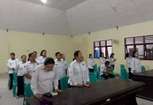 Pengawas PAK Kemenag Talaud Ajak Umat Hidup Dipimpin Roh Kudus