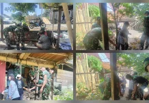 Karya Bakti TNI, Renovasi Rumah Warga Desa Rainis