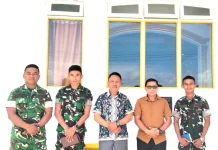 Koramil 1312-05/Essang Amankan Ibadah Minggu, Wujudkan Rasa Aman bagi Jemaat
