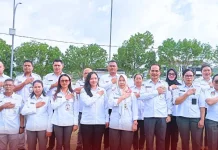 KPU Talaud Gelar Apel Pagi guna Tingkatkan Disiplin