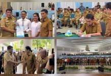 Bupati Welly Titah Hadiri Pencatatan Perkawinan Massal Se-Sulut 2026