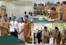 Bupati Welly Titah Hadiri Pencatatan Perkawinan Massal Se-Sulut 2026