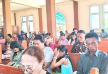 Koramil Essang Amankan Ibadah Minggu, Pastikan Jemaat Beribadah dengan Aman