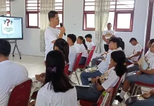 Saham dan Konten Kreator Jadi Bahasan Hangat di KP2KP Talaud Goes To School