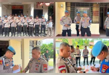 Propam Gelar Pekan Disiplin Personel Polsek Jajaran Polres Talaud