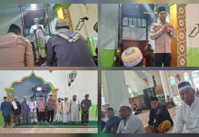 Safari Jumat di Beo, Kapolres Talaud Imbau Warga Waspadai El Nino