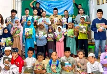 Biru Muda Project Salurkan Bantuan Pendidikan di Hari Anak Nasional 2026