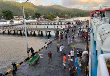 Polsek Lirung Amankan Penumpang KM Cantika