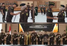 Dilantik Kajati Sulut, Andi Fitriana Resmi Jabat Kajari Talaud