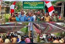 TNI AD Resmikan Jembatan Garuda Bantu Konektivitas Talaud