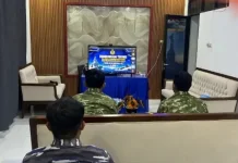 Lanal Melonguane Ikuti Bimbingan Teknis Pengendalian Intern PIPK