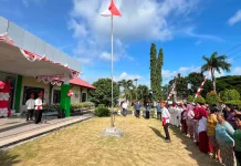 Kemenag Talaud Gelar Upacara HUT RI ke-81