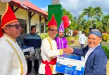 Kemenag Talaud Salurkan Bantuan Printer ke Dua KUA