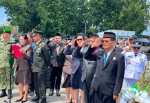 Tabur Bunga Kenang Jasa Pahlawan di Pelabuhan Melonguane