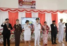 Pemkab Talaud Gelar Tos Kenegaraan Malam HUT RI
