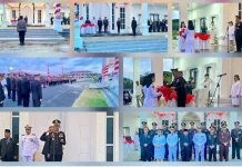 Kapolres Pimpin Upacara Adi Bangkit Peringatan HUT ke-81 RI di Kepulauan Talaud