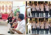 Kunjungi Polsek Essang, Kapolres Tekankan Pentingnya Menjaga Kondusivitas
