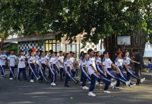 SMA Negeri 1 Melonguane Meriahkan HUT RI