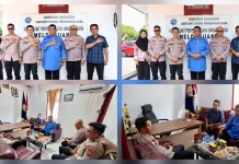 Sinergi Keamanan Perbatasan, Kapolres Talaud Sambangi Bandara Melonguane