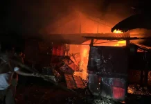 Rumah Warga Melonguane Timur Talaud Terbakar