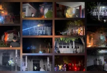 Call Center 110, Polres Talaud Gerak Cepat Padamkan Kebakaran SMKN 1 Talaud