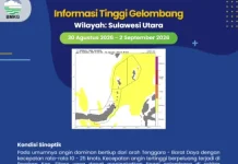 BMKG Maritim Bitung: Gelombang Tinggi Berpotensi Terjadi di Talaud