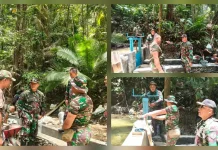 TNI AD Tinjau Pembangunan PLTMH Karya Bakti Skala Besar di Talaud