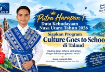 Putra Harapan 1 Duta Kebudayaan Nusa Utara Siapkan Program Culture Goes to School