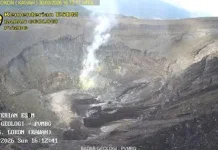 Aktivitas Gunung Lokon Tomohon Berstatus Level II Waspada