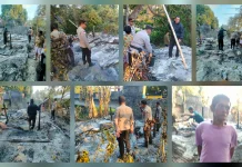 Rumah Warga Tule Talaud Ludes Terbakar Diduga akibat Pembakaran Obat Nyamuk