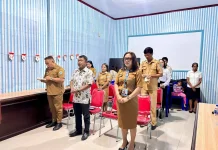 Ibadah Rutin Kominfo Talaud Perkuat Iman dan Komitmen Pelayanan