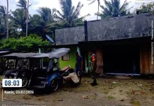 Babinsa Melonguane Edukasi Pengendara Bentor Soal Keselamatan Berlalulintas